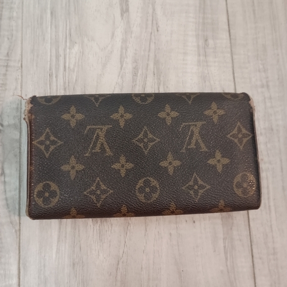 Auth LOUIS VUITTON Monogram pochette Long Wallet - Picture 2 of 13